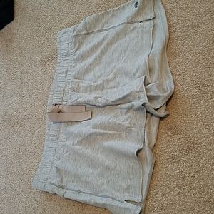 Lululemon grey booty shorts